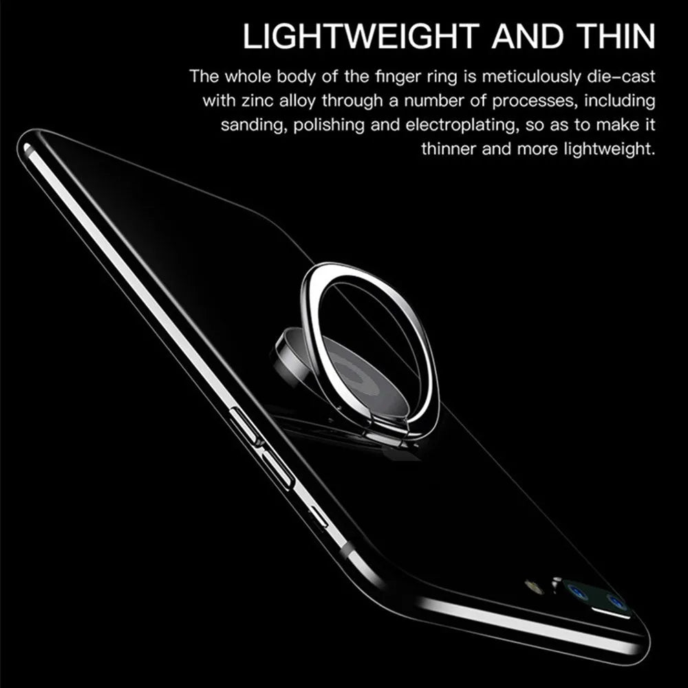 Finger Ring Phone Holder – Universal Air Vent Mount for Smartphones