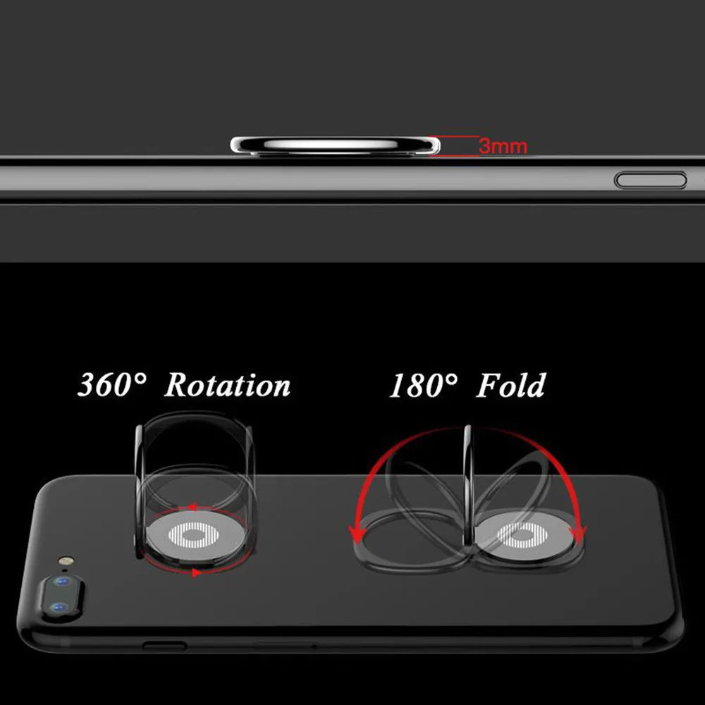 Finger Ring Phone Holder – Universal Air Vent Mount for Smartphones