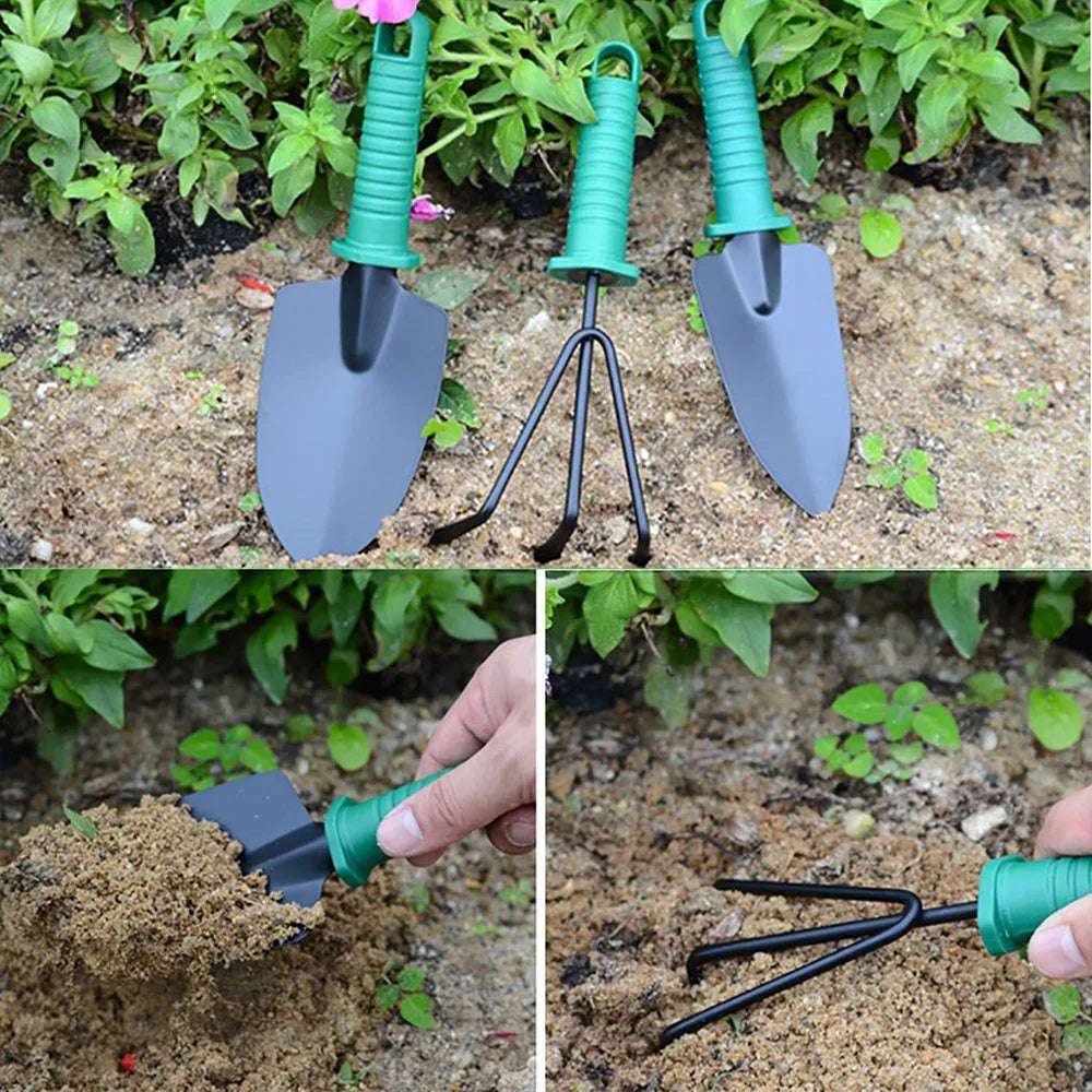 10‑Piece Garden Tool Set – Portable Plant Hand Tools Gift for Women & Men Gardeners