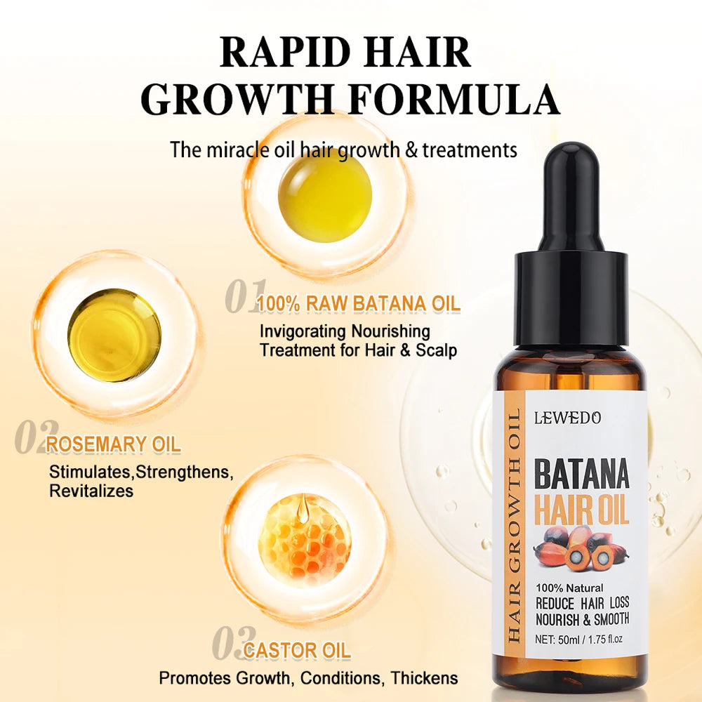100% Natural Batana Oil — Grow Thicker, Stronger & Healthier Hair
