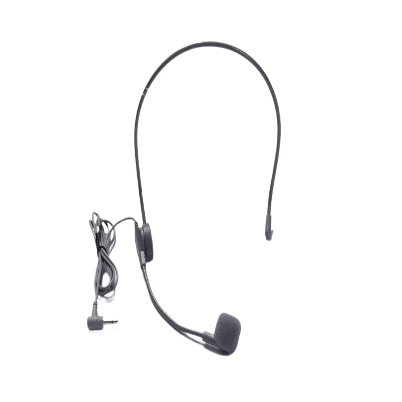 Professional Head Mounted Wired Microphone for Speaker Megaphone Tour Guide Conference Teacher Hanging Mic Stage Performance 3.5