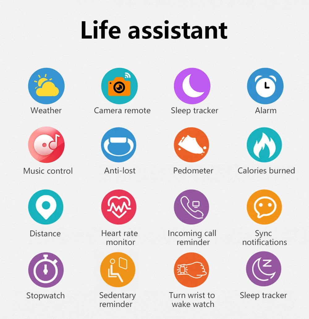 2025 Sport Smart Watch – Bluetooth Call Fitness & Health Tracker