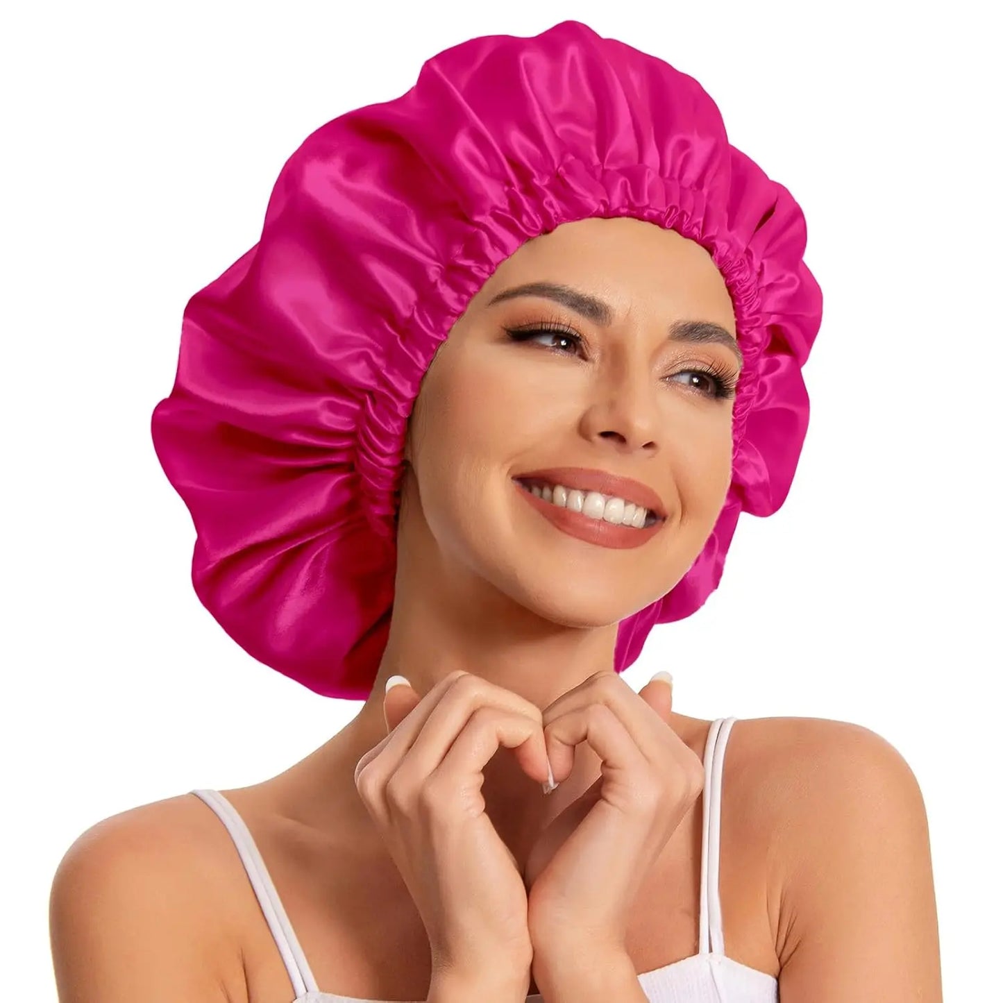 Satin Silk Hair Bonnet — Protect Your Natural Hair While You Sleep