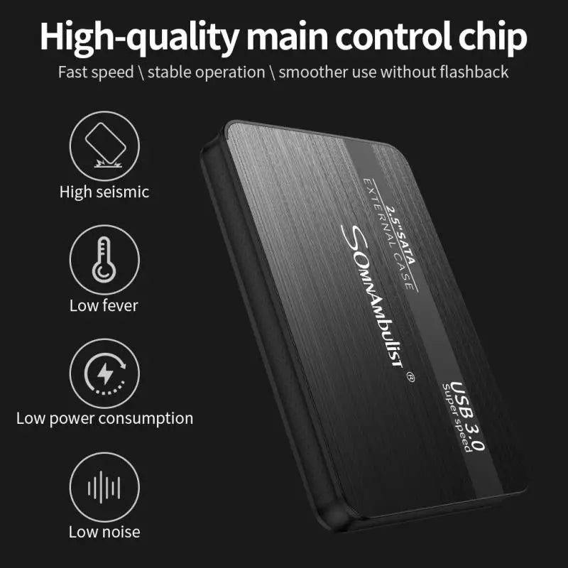 Portable External HDD 2.5” – USB 3.0 Hard Drive (320GB–2TB)