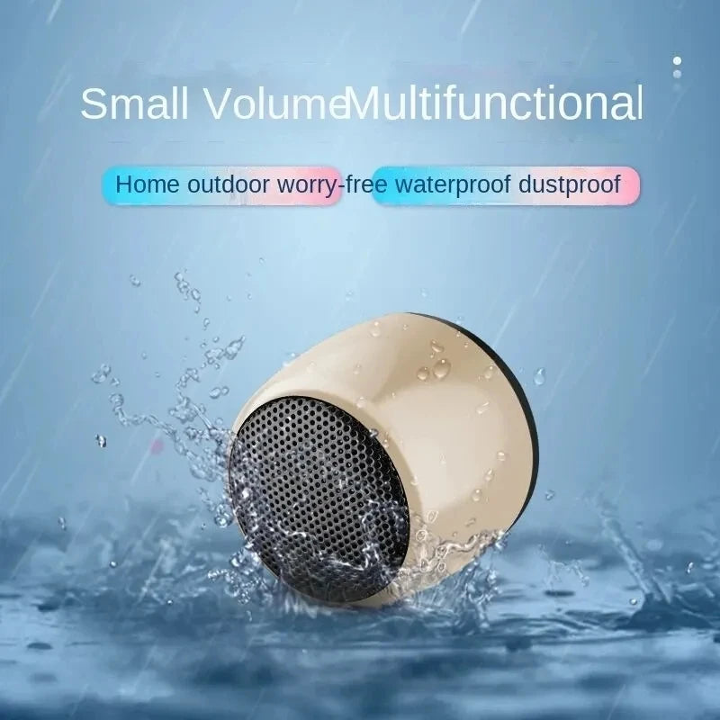 M1 Mini Bluetooth Speaker – Portable Metal Wireless Subwoofer with Intelligent Dual Connection”