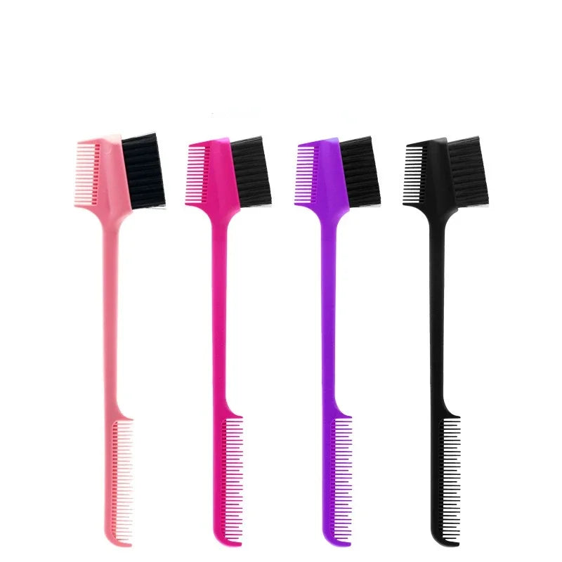 Beauty Edge Brush Comb Double Sided 3 In 1 a Control Brush for Baby Hair Salon.