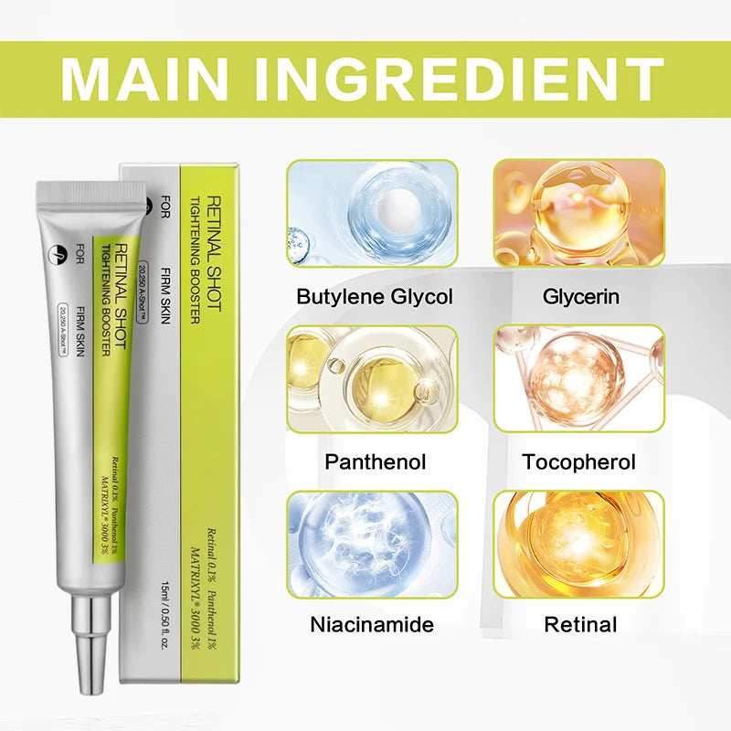 Retinol Face Serum — Anti-Aging, Firming & Glowing Skin