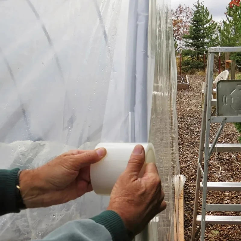 10M Greenhouse Film Repair Tape – UV Resistant Transparent Garden & Orchard Tool