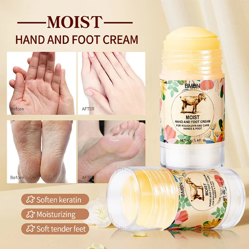Lanolin‑enriched hand and foot cream deeply repairs cracked, dry skin. Protective formula moisturizes, softens, and restores resilience, leaving hands and feet smooth, nourished, and comfortable daily.