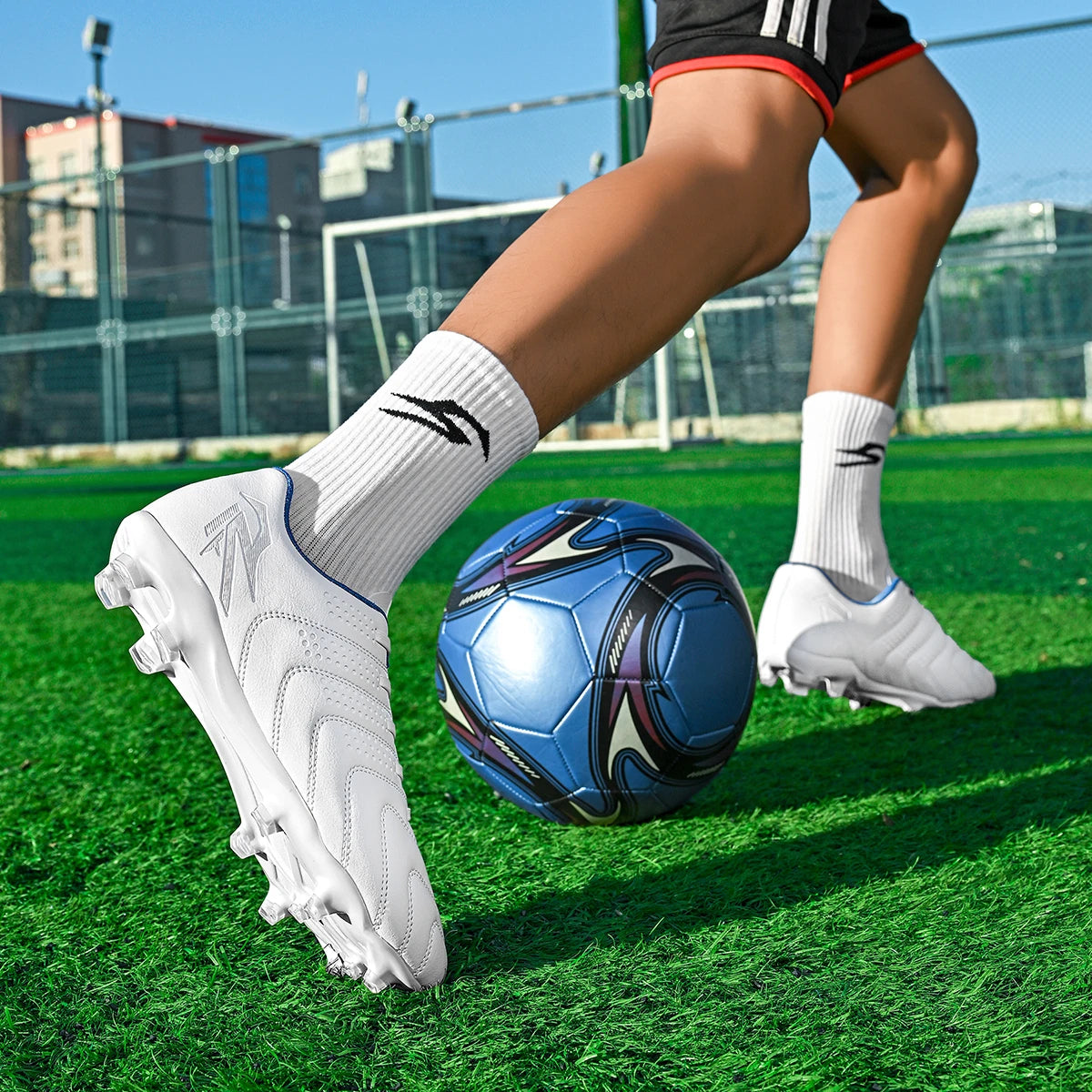 AG/FG Soccer Boots – Non‑Slip Wear‑Resistant Football Shoes for Men, Women & Youth