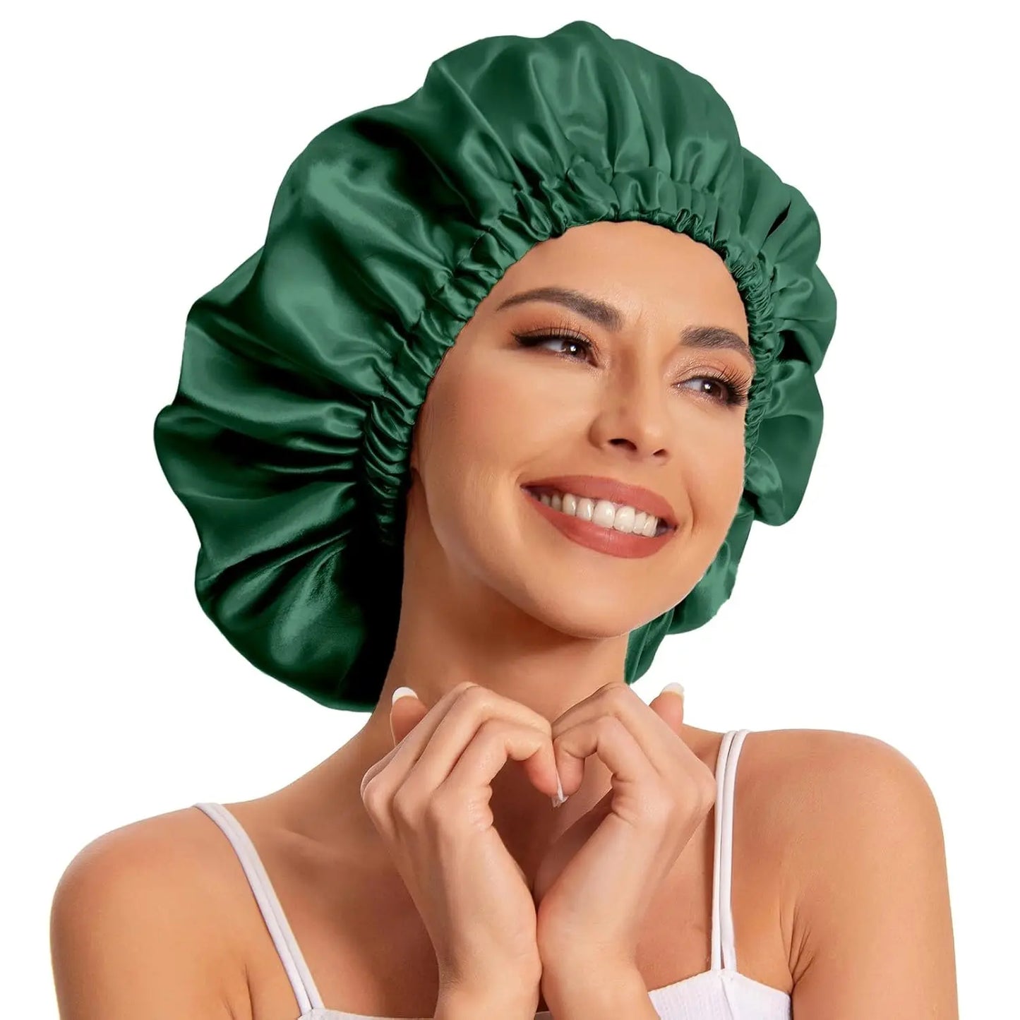 Satin Silk Hair Bonnet — Protect Your Natural Hair While You Sleep