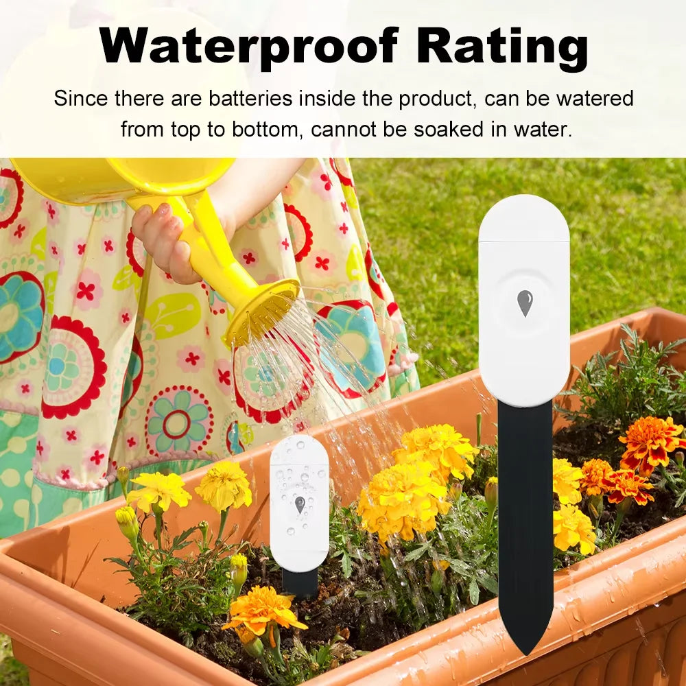 “Tuya ZigBee Soil Moisture Tester – Smart Humidity & Soil Monitor Sensor for Gardening