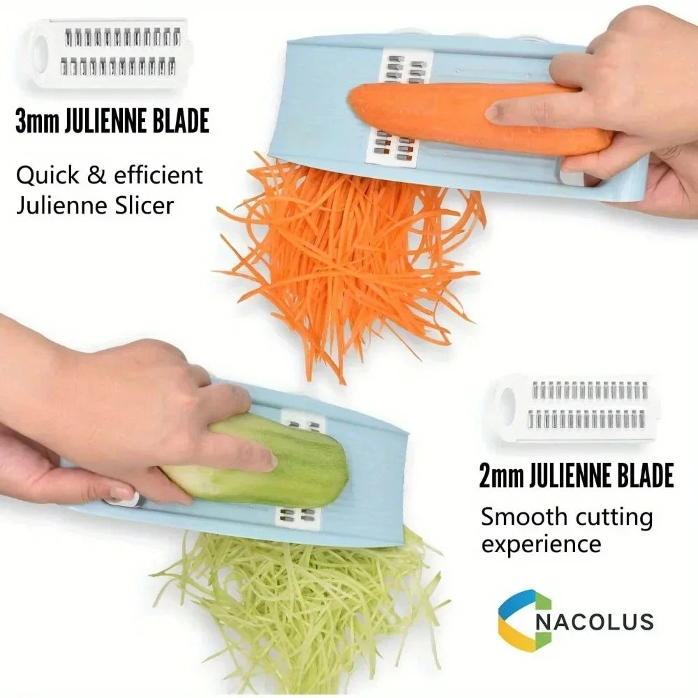 5‑in‑1 Vegetable Chopper – Multi‑Functional Onion & Food Slicer, Dicer, Cutter