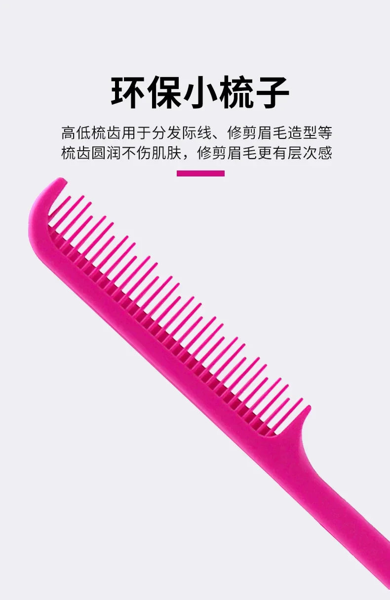 Beauty Edge Brush Comb Double Sided 3 In 1 a Control Brush for Baby Hair Salon.
