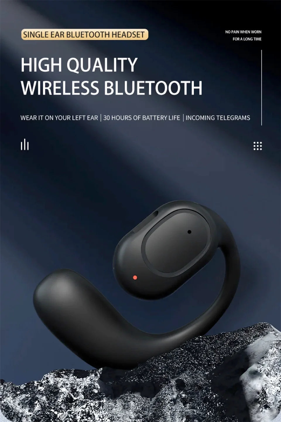 Wireless Bone Conduction Headset
