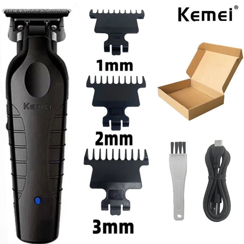 Kemei KM‑2299 Professional Hair Clipper – 1200mAh USB Rechargeable Trimmer