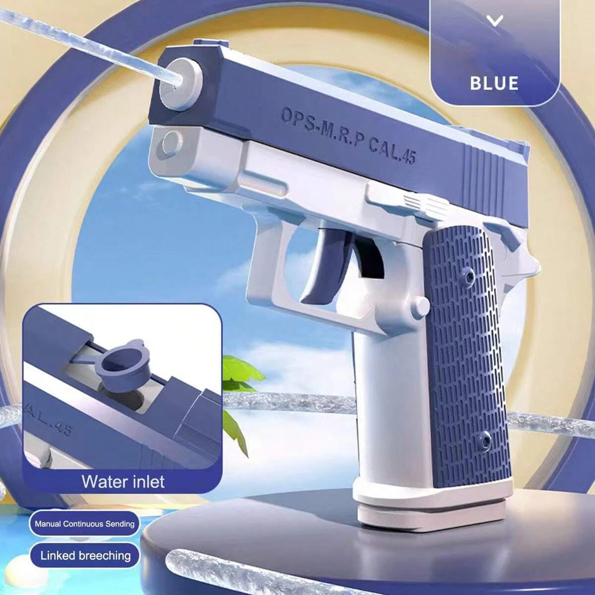 M1911 Water Gun – Outdoor Squirt Pistol Toy for Kids & Adults