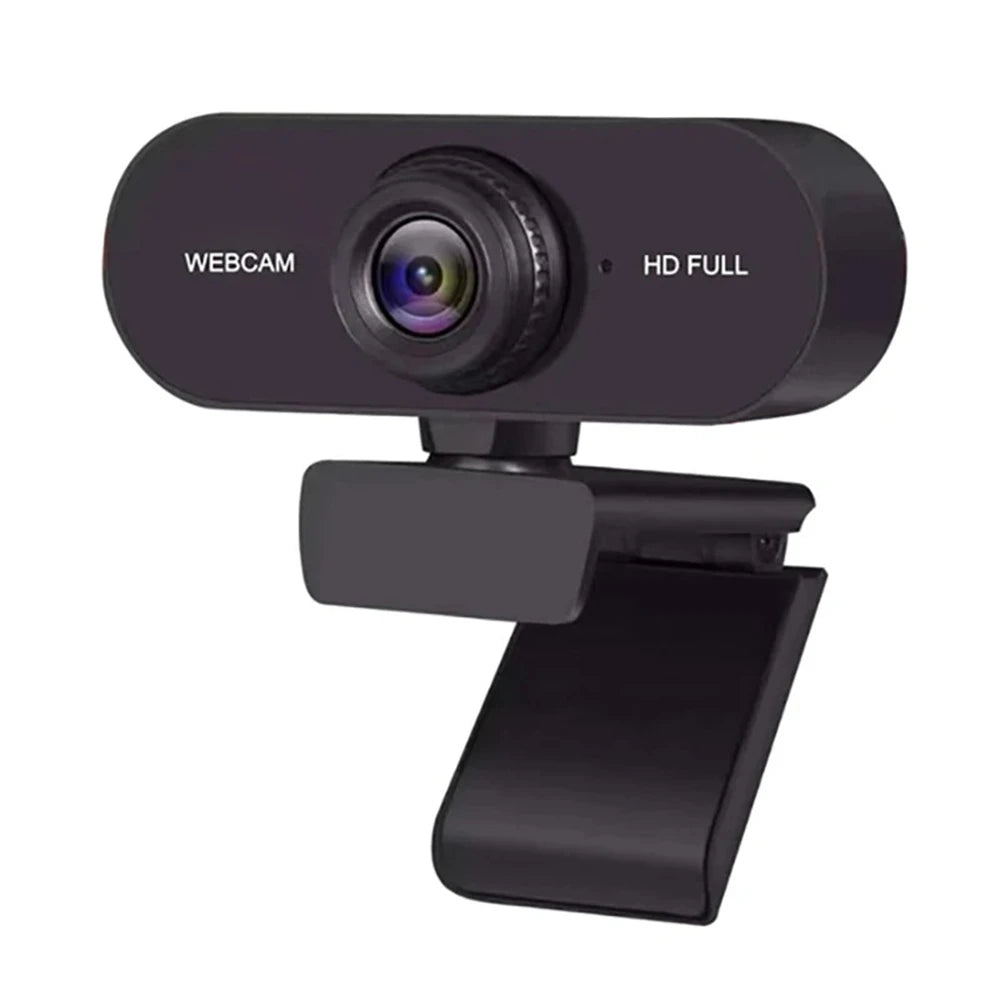 HD Webcam with 2K/1080P/720P/480P – Mini USB Camera with Microphone & Privacy Cover for PC/Laptop”