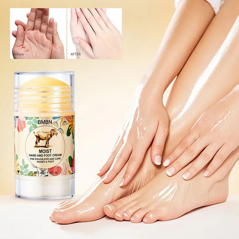 Lanolin‑enriched hand and foot cream deeply repairs cracked, dry skin. Protective formula moisturizes, softens, and restores resilience, leaving hands and feet smooth, nourished, and comfortable daily.