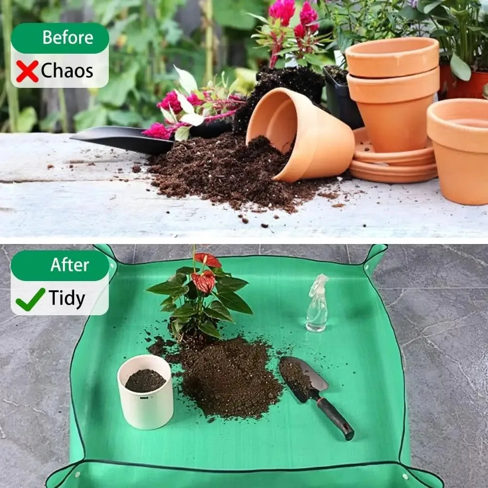 3‑Piece Mini Gardening Tool Set – Portable Shovel, Rake & Handle Tools for Indoor Planting
