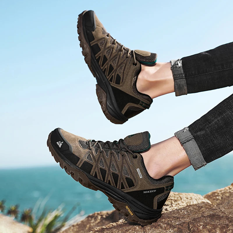 HIKEUP Men’s Hiking Sneakers