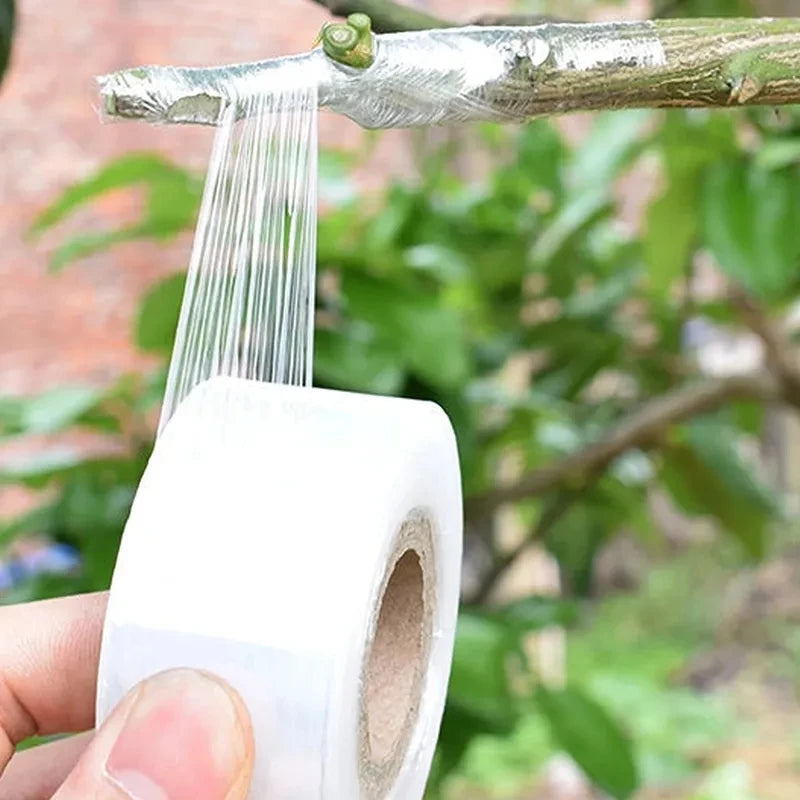 200M PE Grafting Tape – Self‑Adhesive UV Resistant Film for Fruit Trees & Nursery Plants