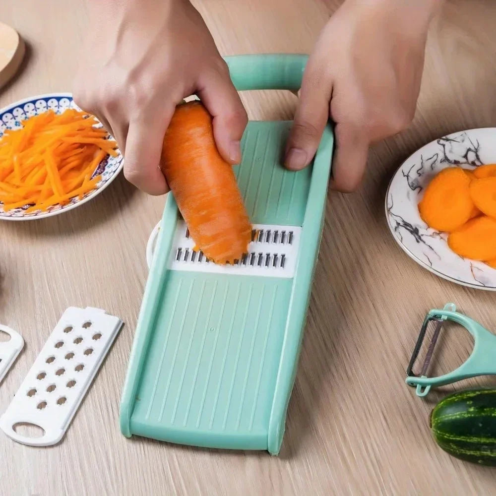 5‑in‑1 Vegetable Chopper – Multi‑Functional Onion & Food Slicer, Dicer, Cutter