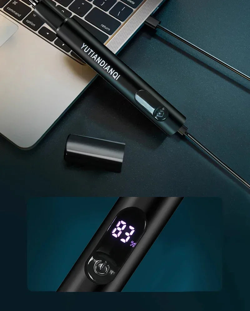 2-in-1 Electric Ear & Nose Hair Trimmer – 2024 Professional Painless Grooming Tool for Men