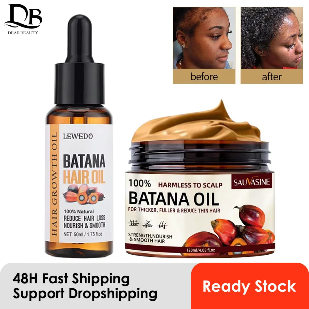 100% Natural Batana Oil — Grow Thicker, Stronger & Healthier Hair