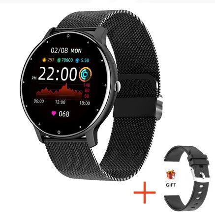 LIGE Smart Watch – Full Touch Bluetooth Call Fitness Tracker