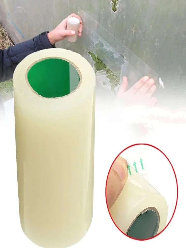 10M Greenhouse Film Repair Tape – UV Resistant Transparent Garden & Orchard Tool