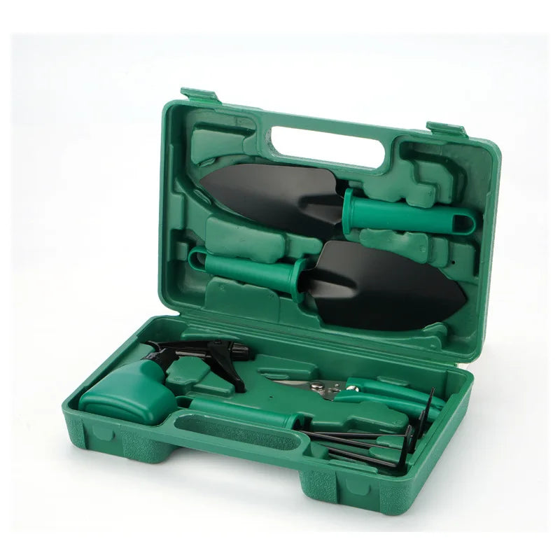 10‑Piece Garden Tool Set – Portable Plant Hand Tools Gift for Women & Men Gardeners