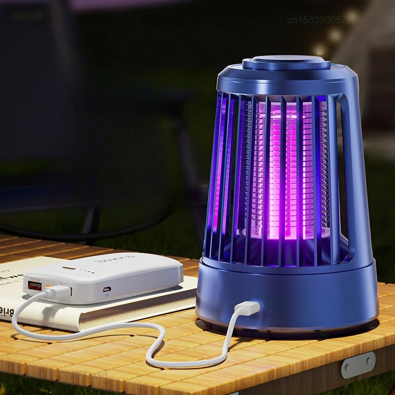Mosquito Killer Lamp Indoor Electric Shock Mosquito Killer Lamp Outdoor Suspended Type USB Rechargeable Insect Killer Household