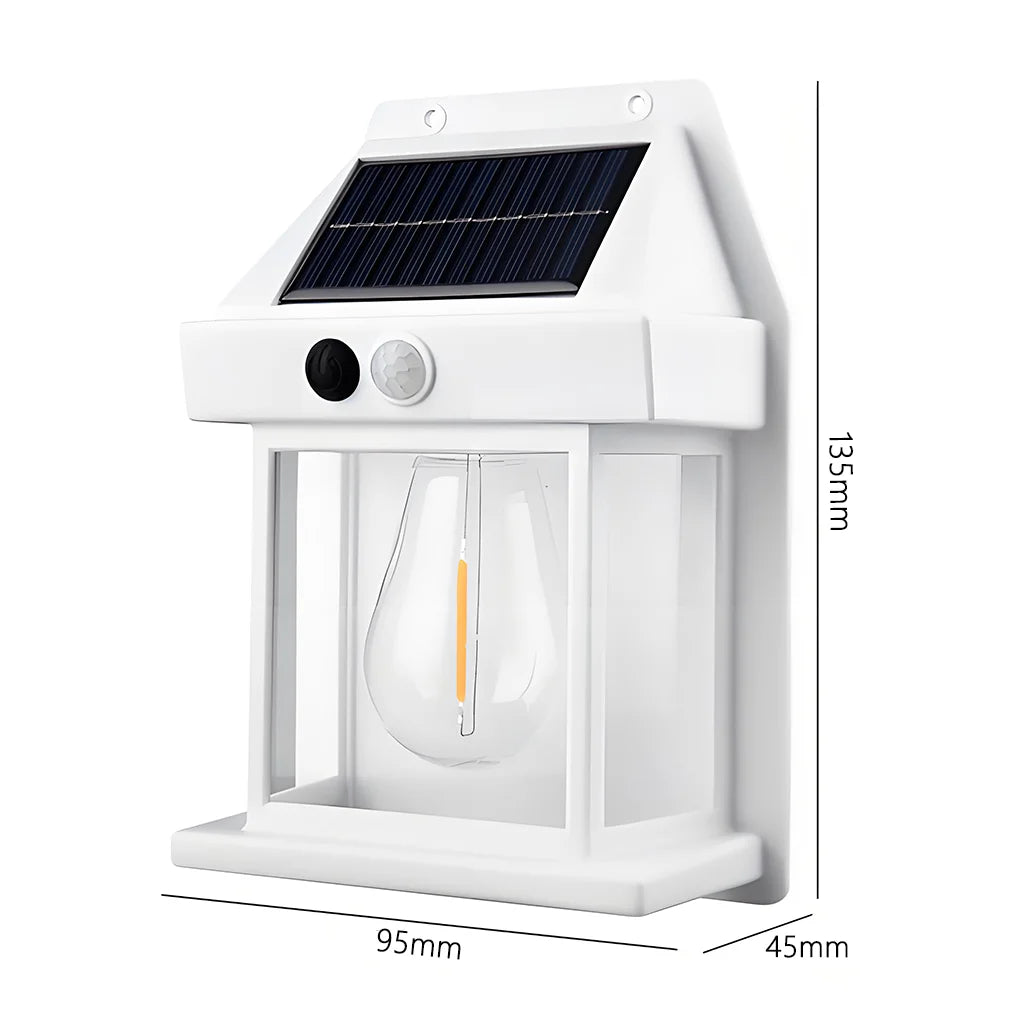 Solar Wall Light – Outdoor Waterproof LED Lamp with Sensor for House, Garden & Fence Decoration