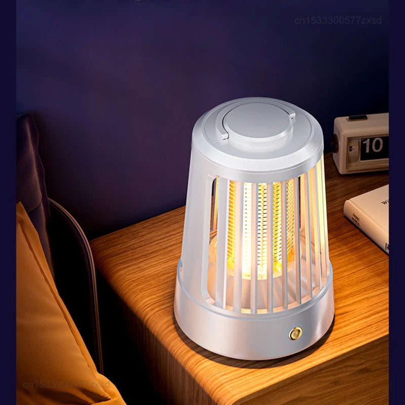 Mosquito Killer Lamp Indoor Electric Shock Mosquito Killer Lamp Outdoor Suspended Type USB Rechargeable Insect Killer Household