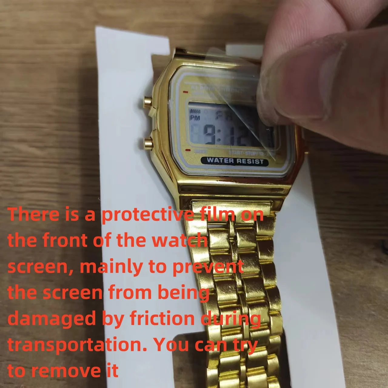 Waterproof Steel Band Watch For Women, Men, Business Clock, Multi-Functional LED Digital Sports Watch, Electronic Clock