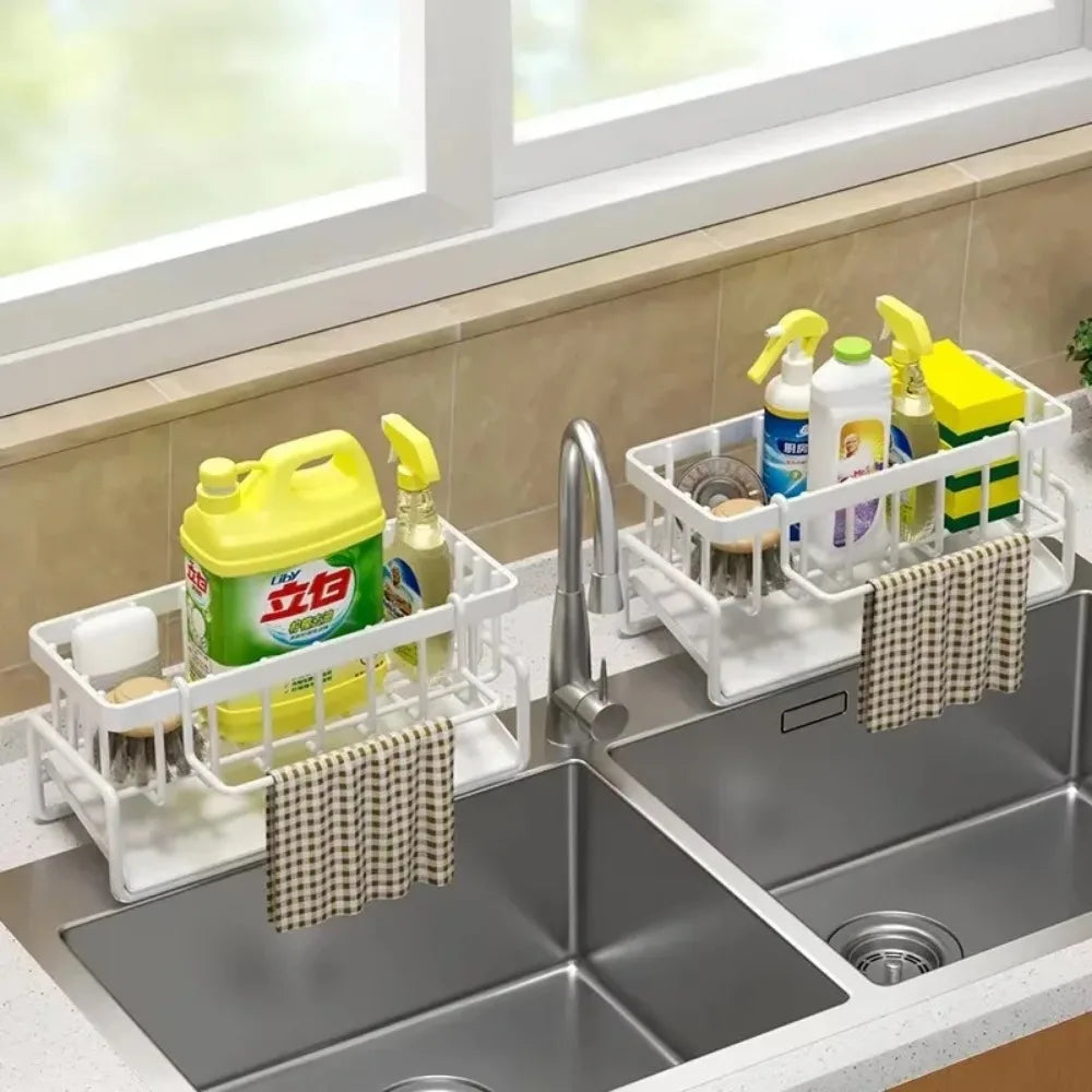 Kitchen Wall-Mounted Storage Organizer