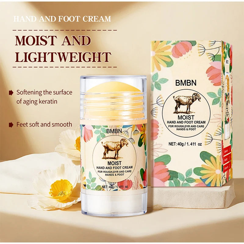 Lanolin‑enriched hand and foot cream deeply repairs cracked, dry skin. Protective formula moisturizes, softens, and restores resilience, leaving hands and feet smooth, nourished, and comfortable daily.