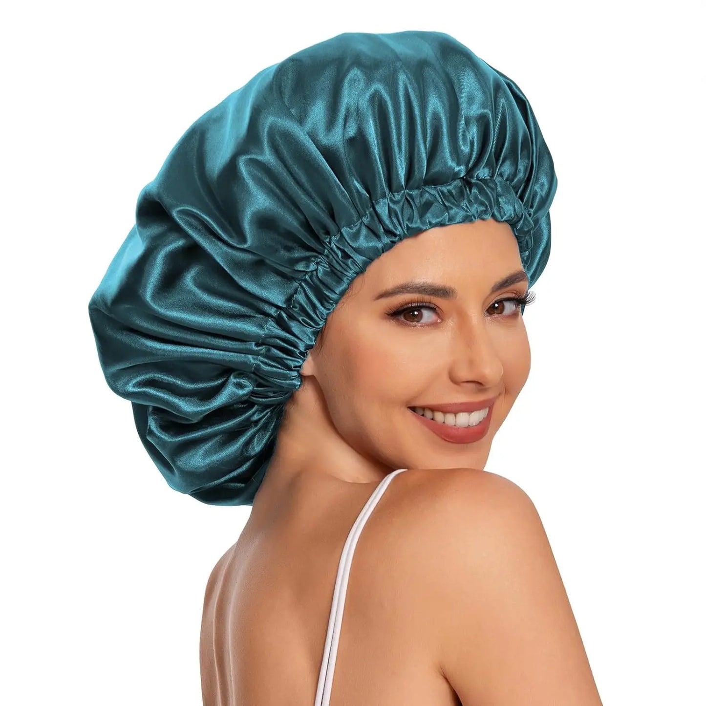 Satin Silk Hair Bonnet — Protect Your Natural Hair While You Sleep