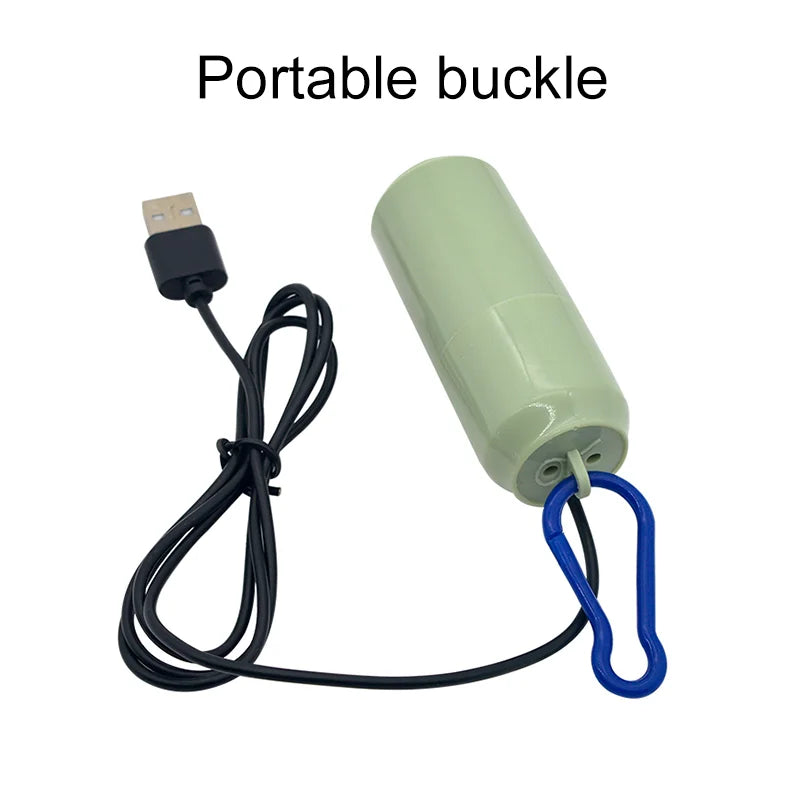 Aquarium USB Air Pump – Portable Mini Oxygenator & Air Compressor (5V)