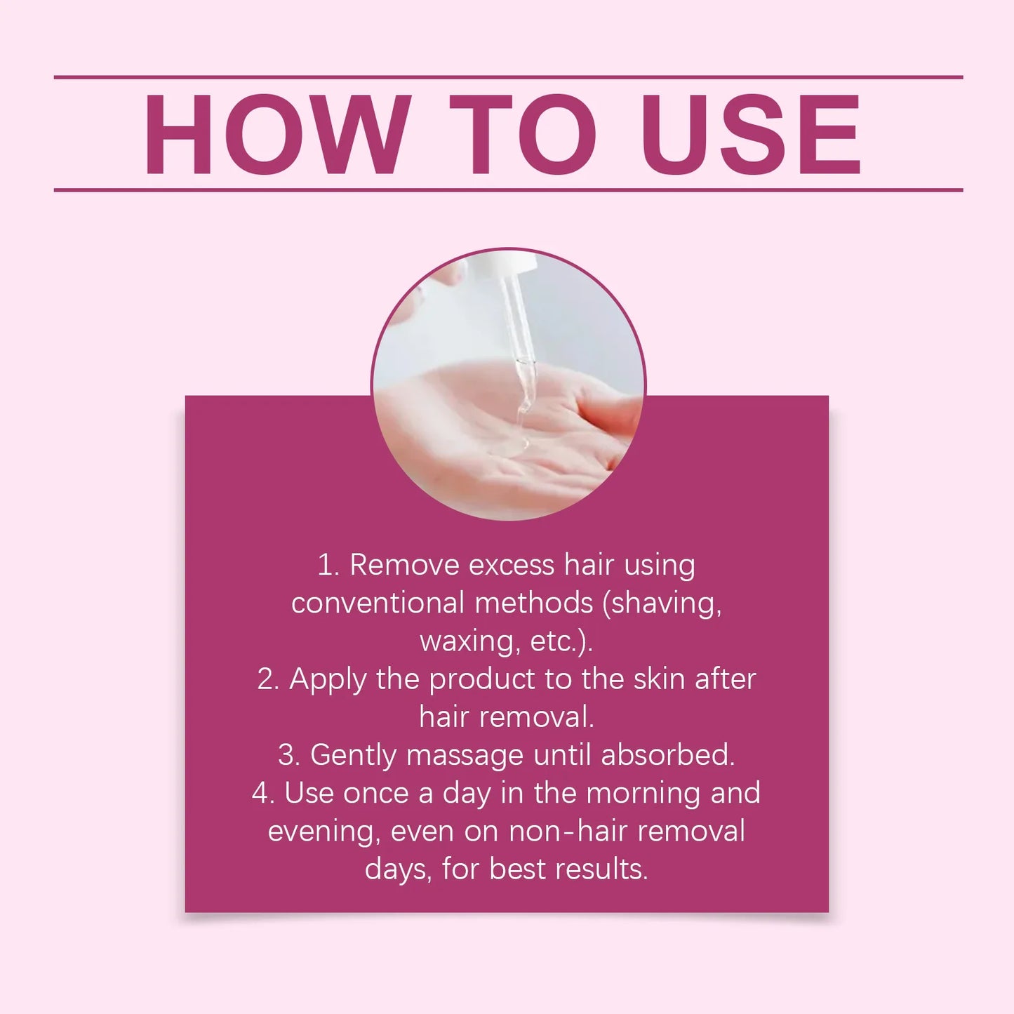 A soothing post-hair removal oil that moisturizes and repairs sensitive underarm skin