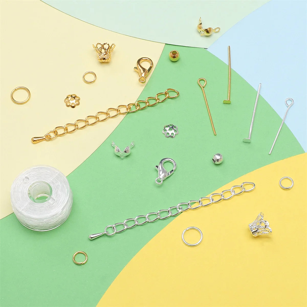 Jewelry Making Starter Kit – 10‑Piece DIY Beads & Findings Set for Earrings & Necklaces