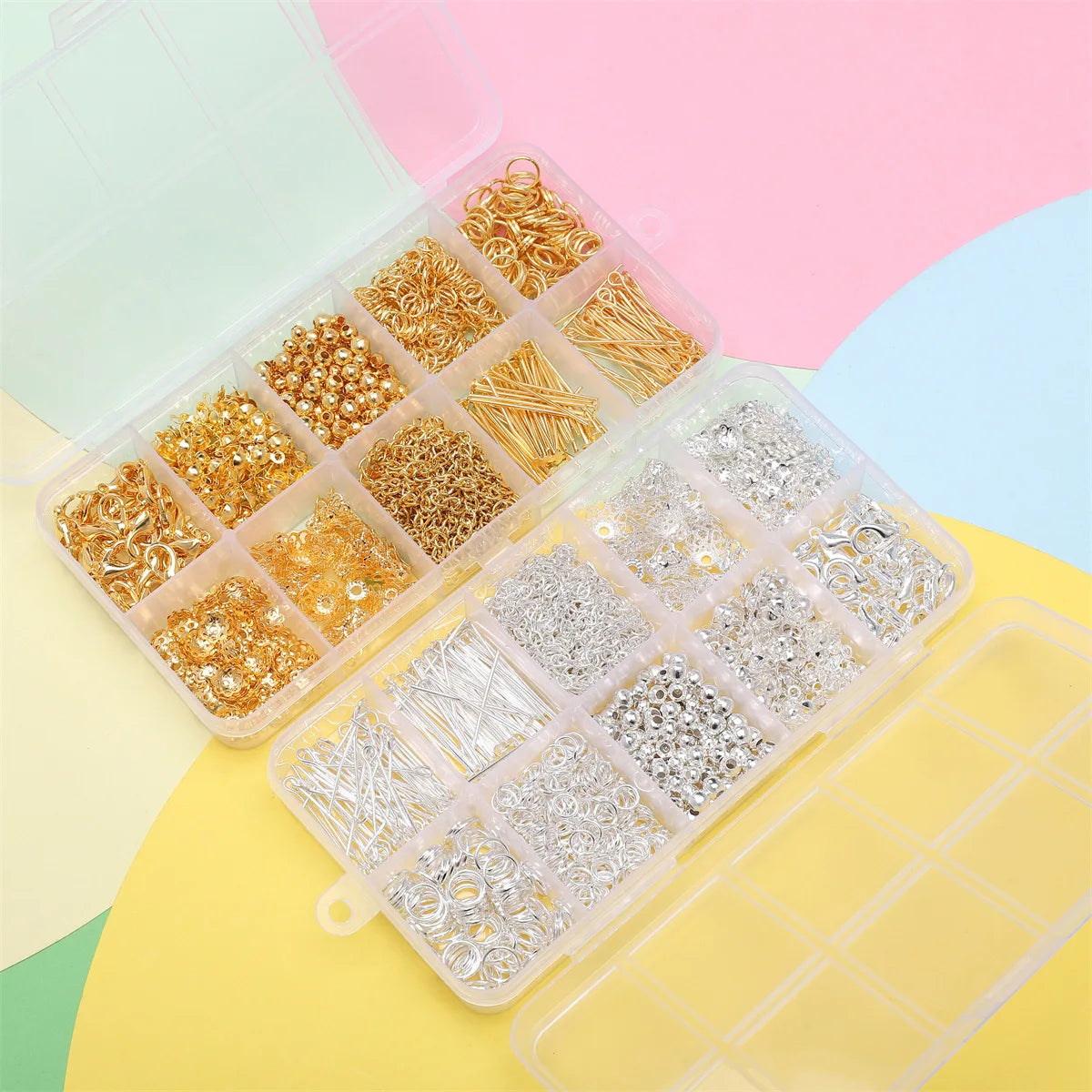 Jewelry Making Starter Kit – 10‑Piece DIY Beads & Findings Set for Earrings & Necklaces