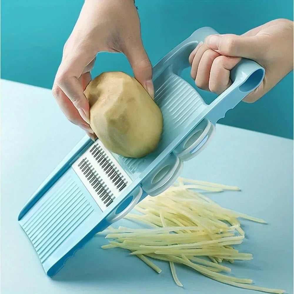 5‑in‑1 Vegetable Chopper – Multi‑Functional Onion & Food Slicer, Dicer, Cutter
