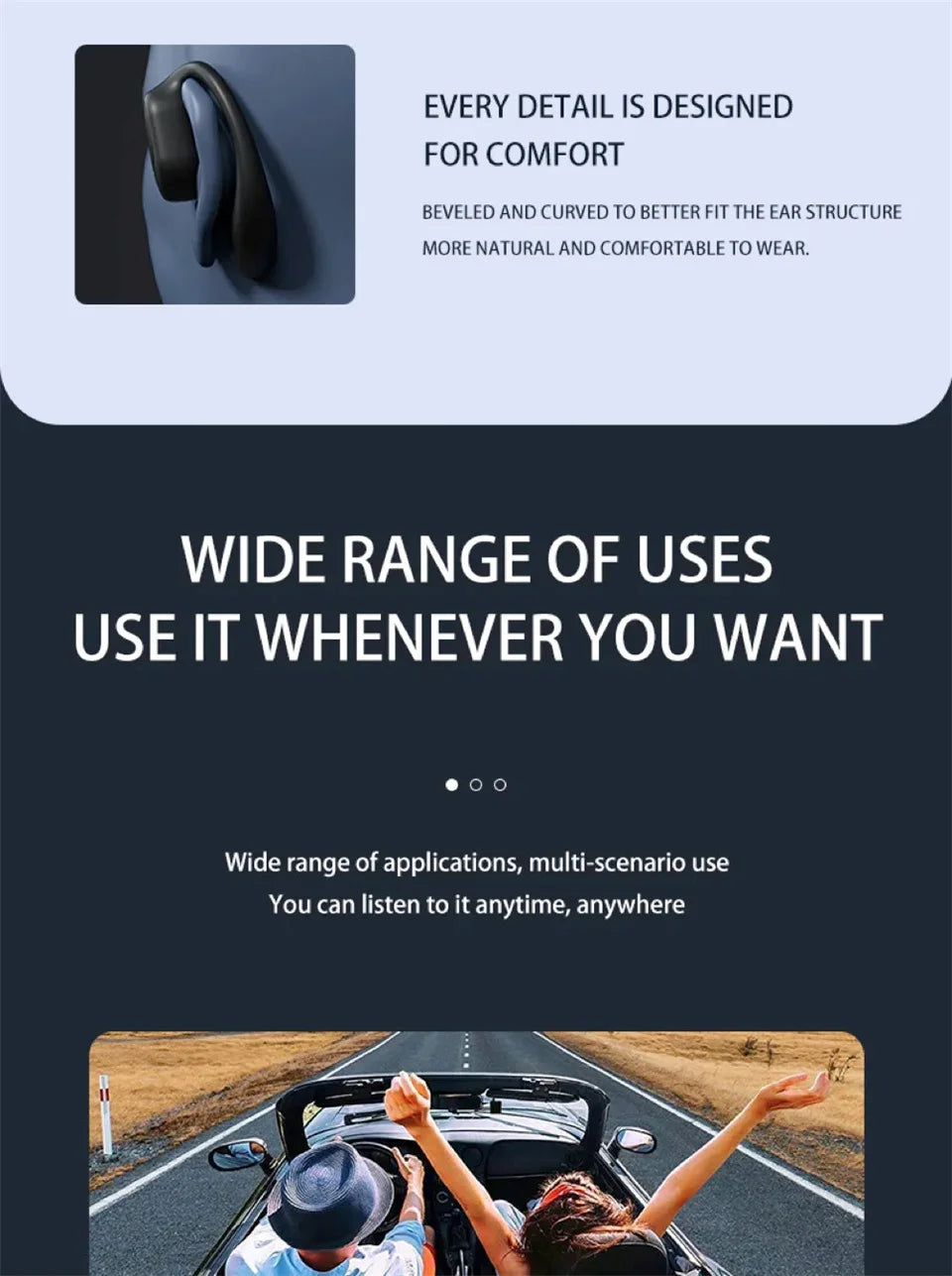 Wireless Bone Conduction Headset