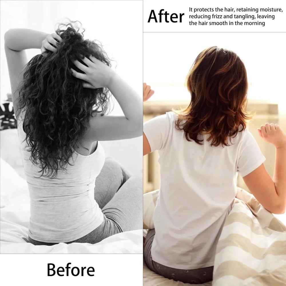 Satin Silk Hair Bonnet — Protect Your Natural Hair While You Sleep