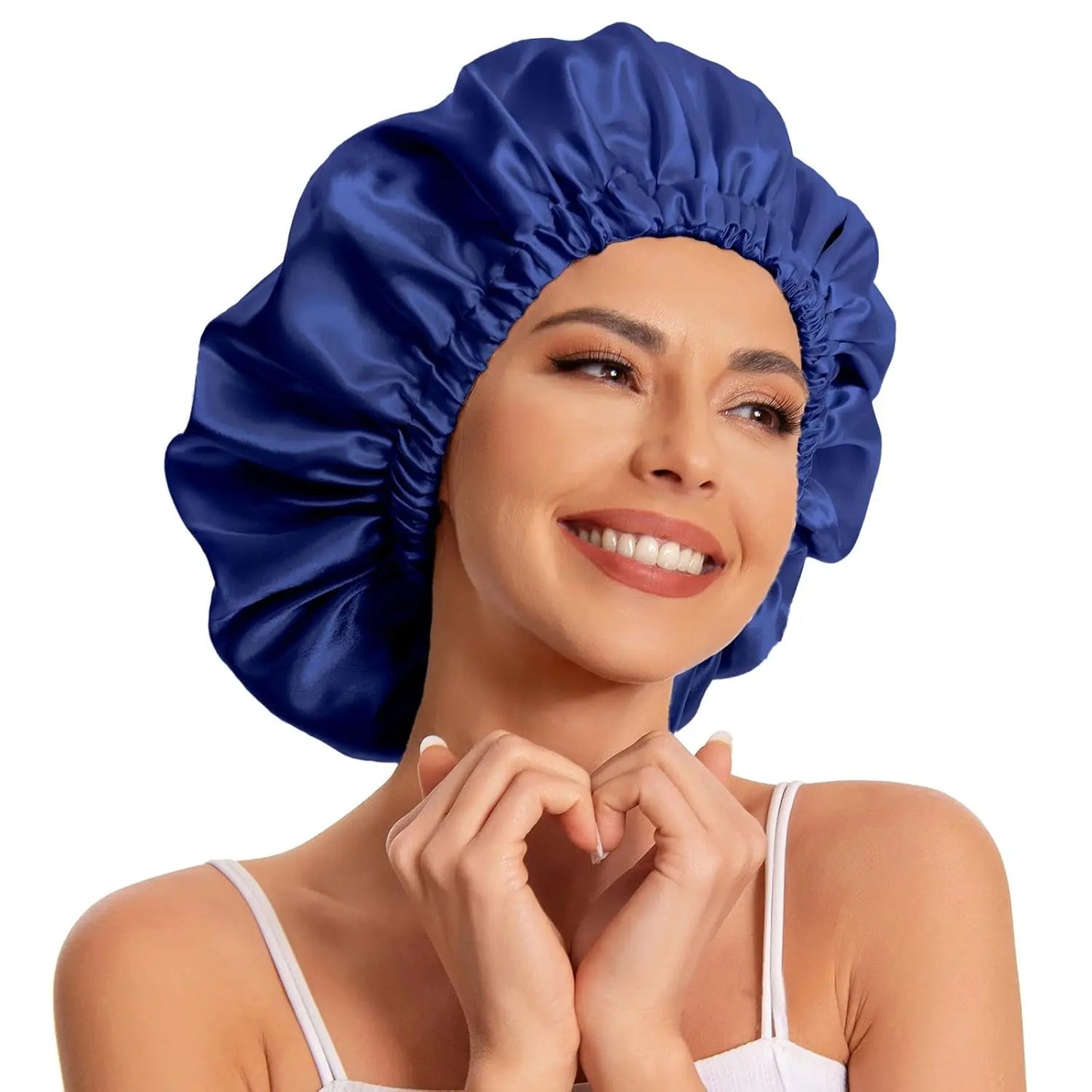 Satin Silk Hair Bonnet — Protect Your Natural Hair While You Sleep