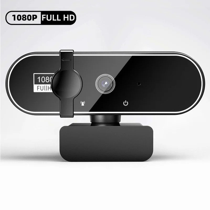 4K Webcam with 2K Autofocus & Built-in Microphone – Full HD 1080P Streaming Camera for PC/Laptop