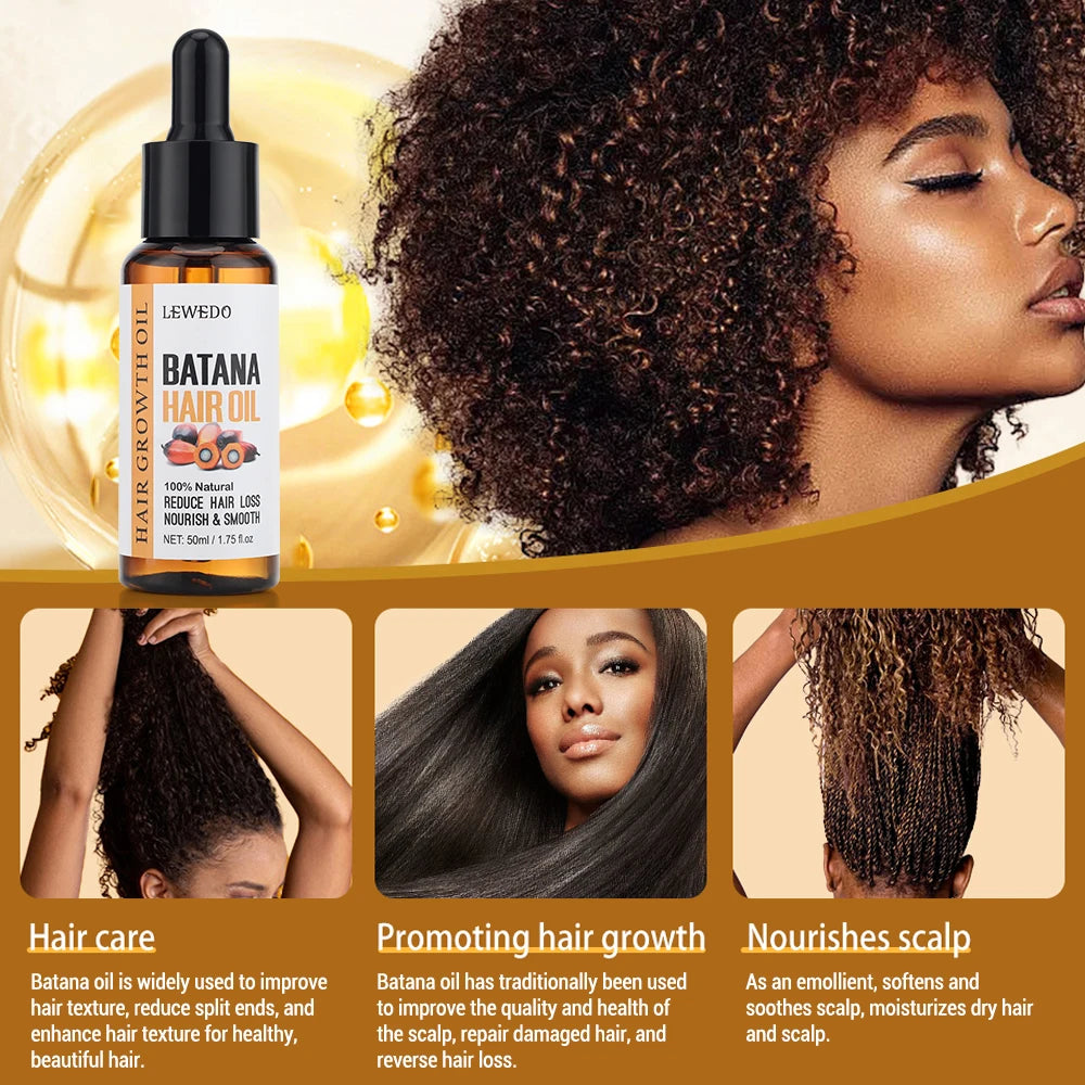 100% Natural Batana Oil — Grow Thicker, Stronger & Healthier Hair