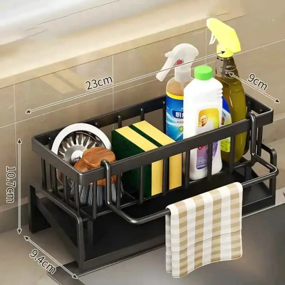 Kitchen Wall-Mounted Storage Organizer